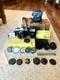 Minolta XG‑7 Film Camera Bundle &ndash; 4 Lenses, Flash, New HOYA Filters, Cases