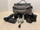 Minolta Maxxum 5000 Film Camera Bundle w Lens Flash Filters Bag & MORE! TESTED