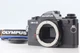 [Unused w/ Cap] Olympus OM-4 Ti Titan Black 35mm SLR Film Camera Body From JAPAN
