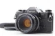 [MINT] Canon AE-1 Black Body FD 50mm f/1.8 Lens SLR 35mm Film Camera From JAPAN