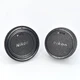 Nikon Lens Rear Cap Front Body Cap For Film SLR Digital DSLR F AF Non AI AIS FX Nikon Lens Rear Cap Front Body Cap For Film SLR Digital DSLR F AF Non AI AIS FX