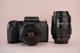 Pentax SF10 SLR 35mm Film Camera w/ Magnicon MC AF 28-70mm & 70-210mm Lenses