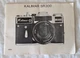 Kalimar SR300 Owners Manual - hard to find