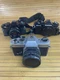 Vtg Chinon CM-4s, Yashica FR 2, KS Super 2 Bundle Of 3 Cameras