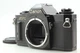 Meter Works !!【 Near Mint 】 Canon AV-1 AV1 Black SLR Film Camera Body From JAPAN