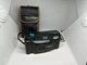 VIVITAR Focus Free FILM CAMERA with CASE USED Black DX PS123 MOTORIZED