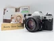[N.MINT] Canon AE-1 PROGRAM Black Film Camera + New FD 50mm F1.4 From Japan