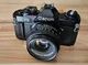 Canon AV-1 Black 35mm SLR w/ 50mm f/1.8 Lens - RECENT CLA & FILM TESTED