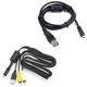 USB Data SYNC +AV A/V TV Cable for Nikon Coolpix CAMERA AW100 s AW110 s L13 L830