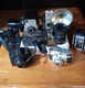vintage 1950's cameras - Brownie Special-Ansco Pioneer & Lancer-Argus 75 etc.