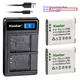 Kastar Battery LCD Dual Charger for Olympus Li-50B LI50C Stylus 9000 Stylus 9010
