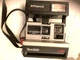 Vtg Polaroid Sun 600 LMS Instant Film Camera, Samsonite. Camera Bag