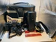 Konica FS-1 SLR Camera With Hexanon AR 40mm Sigma 100-200 F/45 Konica x24 flash