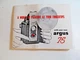 Argus 75 Reflex Camera User Manual Booklet 1954