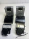 Vintage Ricoh FF-70 FF-90 Lens Conversion TC-9 Close-Up CL-9 lot of 2 c1