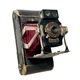 Kodak No. 1A Folding Pocket Automatic Camera | RARE Red Bellows | early 1900's