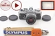 Clear Finder [MINT + Strap] Olympus OM-1 Film Camera + 50mm f1.8 Lens From JAPAN