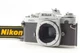 [ Top MINT w/ Strap ] Nikon FM3A Silver 35mm SLR Film Camera Body From JAPAN