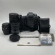 1995 Minolta RD-175 Camera w/ 3 Filters & 3 Lens & 3500xi FLASH, untested