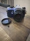VTG Pentax ME Super 35mm SLR Film Camera with 50mm 1:2 Lens Works NEW BATTERY