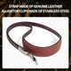 eTone Leather Neck Strap With Shoulder Pad For Rolleiflex 2.8C 2.8D TLR Camera
