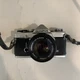 Olympus OM-1 Film Camera Black Silver Untested