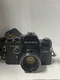 RICOH TLS 401 35mm SLR Film Vintage Camera w/Auto Rikenon f/1.7 55mm Lens