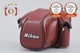 Nikon CF-22 Semi Soft Leather Camera Case For F3 Series