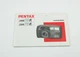 U202224 Pentax Zoom 70-R Date Camera Manual Original Instruction Guide Book