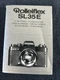 Original Rollei SL35E International User Manual Pocket