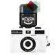 Holga 135BC 35mm Plastic Retro Film Camera 135 BC White + Flash