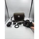 Sears 500 MX 35mm SLR Film Camera Bundle Black 50mm f/2 Lens Flash Bag for parts