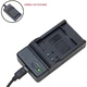 Battery charger For Panasonic DMC-FH8V DMW-BCK7E NCA-YN101G NCA-YN101H DMC-FH25
