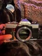 Minolta XG-9 35mm Film SLR Chrome Camera Body - Parts or repair AS IS