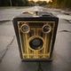 Vintage Kodak Six-20 Brownie Junior Box Camera 1930-40s Art Deco