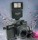 Maxim MF-101 35mm analogue 35mm Lomography Film All Plastic Camera Kit w Flash