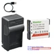 Kastar Battery AC & USB-C Charger for Casio Exilim EX-ZR1000 EX-ZR2000 EX-ZR100
