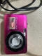 Casio Exilim EX-S5 Pink Digital Camera 8.1MP Tested Working Charger Bundle