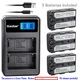 Kastar Battery LCD Dual Charger for Sony NP-FM50 & Sony Cyber-shot DSC-F707
