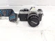 Nikon FE2 35MM Film Camera Silver Body 50mm Lens Vintage Strap Untested 