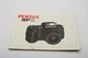 Pentax SF1 camera Instruction Manual auto focus SF-1 book- Original +NICE