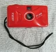 Vintage Working Akira PC-606 Free Focus Red 35mm Film Camera FREE S/H