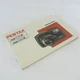 PENTAX ZOOM 105-R Operating Manual Only Vintage 1991 Printed In Japan