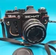 Zenit-12 SD USSR 35mm SLR Film Vintage Camera Helios -44M-5 58mm 1:2 NEAR MINT