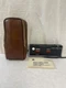 Minolta Pocket Autopak 460Tx 110 Film Camera w Case SHUTTER STICKS & NO FLASH