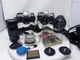 Lot of 35mm Film SLRParts/ Repair Canon AE-1 PROGRAM & AE1 + Lens