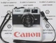 Minty looking Canon Canonet QL19 Camera +45mm f1.9 for parts repair display