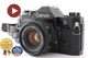 [MINT] Canon AE-1 Black SLR Film Camera New FD 50mm f1.8 Lens /Hood From JAPAN