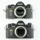 Two Konica FP-1 Program 35mm SLR Camera *BODIES ONLY* for Parts 