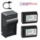 Kastar Battery AC & USB-C Charger for Sony A7 III A7 IV A7R III A7R IV V A7S III